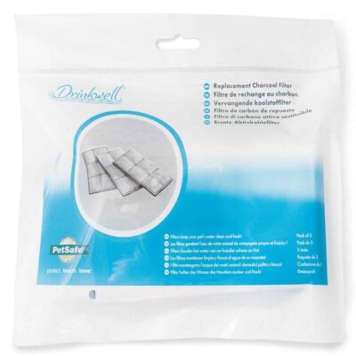 Water Fountains & Feeders PetSafe  | Drinkwell® Premium Replacement Charcoal Filters (3-Pack)